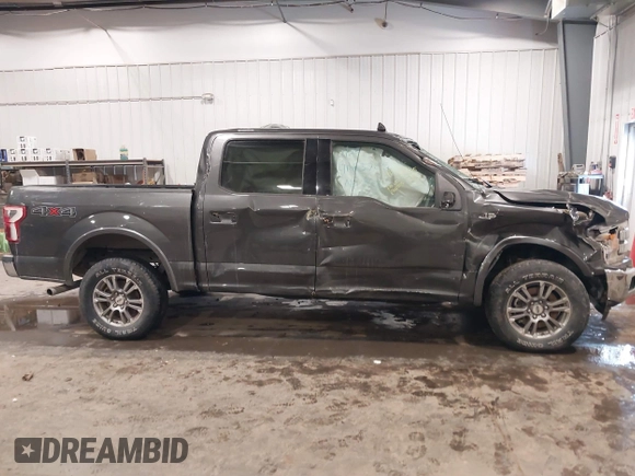 2020 Ford F-150 XL with VIN 1FTEW1E59LKD51156, listed as a IAAI auction lot 41413785 with 150,000 mi miles. Bid and sale history available at carsss.com. Image 12.