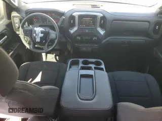 2020 Chevrolet Silverado 1500 Custom with VIN 1GCRWBEK6LZ223445, listed as a Copart auction lot 59949534 with 86,353 mi miles and Salvage Title. Bid and sale history available at carsss.com. Image 8.