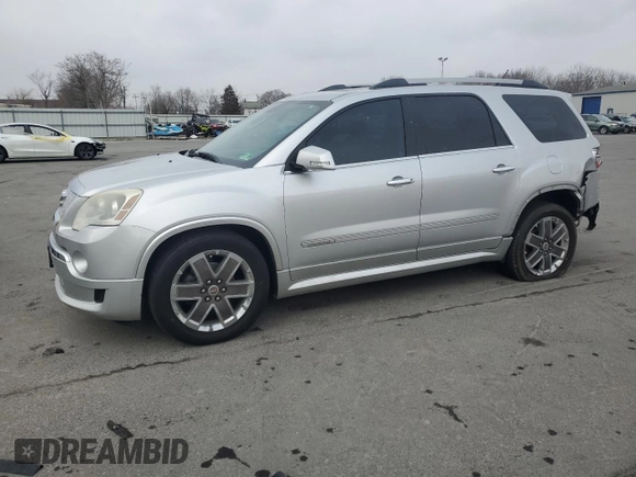 2012 GMC Acadia Denali with VIN 1GKKVTED7CJ134739, listed as a Copart auction lot 46026135 with 129,251 mi miles and Salvage Title. Bid and sale history available at carsss.com. Image 1.