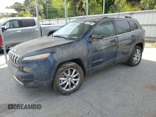 2018 Jeep Cherokee Limited z VIN 1C4PJMDX6JD515492, wystawiony jako Copart lot #53784025 z przebiegiem Nie podano mil oraz Szkoda całkowita • Salvage title. Historia ofert i sprzedaży dostępna na DreamBid. Obrazek 1.