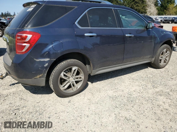 2017 Chevrolet Equinox Premier with VIN 2GNFLGEK2H6340992, listed as a Copart auction lot 53134685 with 131,867 mi miles and Salvage Title. Bid and sale history available at carsss.com. Image 3.