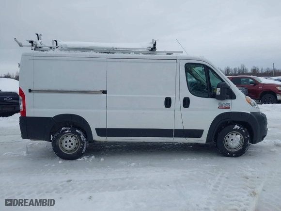 2019 Ram ProMaster Cargo Van with VIN 3C6TRVAG0KE516405, listed as a IAAI auction lot 41463112 with 144,320 mi miles. Bid and sale history available at carsss.com. Image 13.