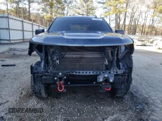 2021 Chevrolet Silverado 1500 LT Trail Boss with VIN 1GCPYFELXMZ378955, listed as a Copart auction lot 47390075 with 52,013 mi miles and Salvage Title. Bid and sale history available at DreamBid. Image 5.