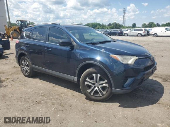 2017 Toyota RAV4 LE with VIN JTMZFREV3HJ121478, listed as a Copart auction lot 56215565 with 262,013 mi miles and Clean Title. Bid and sale history available at DreamBid. Image 4.