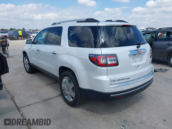 2017 GMC Acadia Limited z VIN 1GKKRSKD9HJ133277, wystawiony jako IAAI lot #37560373 z przebiegiem 94 282 mil mil oraz . Historia ofert i sprzedaży dostępna na DreamBid. Obrazek 3.