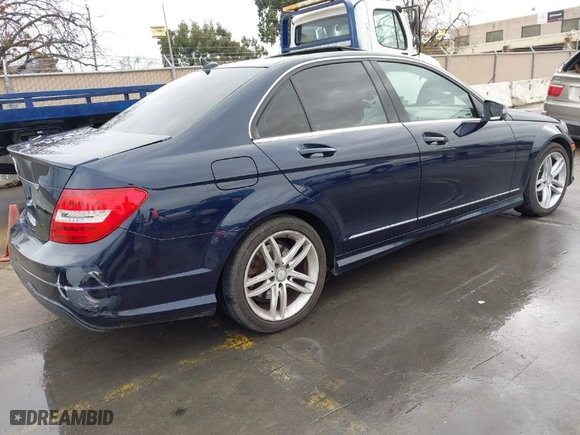2014 Mercedes-Benz C-Class C 250 Sport with VIN WDDGF4HBXEA909610, listed as a IAAI auction lot 41536347 with NaN miles. Bid and sale history available at carsss.com. Image 4.