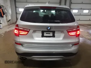 2015 BMW X3 xDrive28i with VIN 5UXWX9C50F0D51227, listed as a Copart auction lot 44047025 with 192,512 mi miles and Clean Title. Bid and sale history available at DreamBid. Image 6.