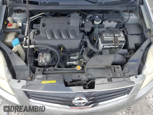 2010 Nissan Sentra S with VIN 3N1AB6APXAL626496, listed as a Copart auction lot 62386815 with 145,228 mi miles and Salvage title. Bid and sale history available at DreamBid. Image 11.