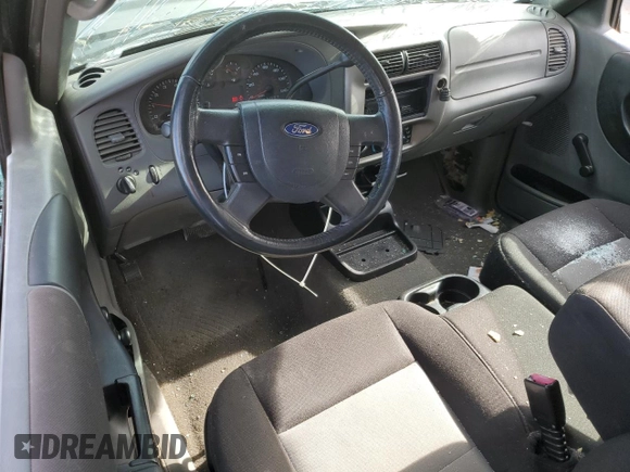2005 Ford Ranger XLT with VIN 1FTYR44U55PA95540, listed as a Copart auction lot 41376055 with 156,734 mi miles and Salvage title. Bid and sale history available at DreamBid. Image 8.