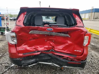 2022 Ford Explorer XLT z VIN 1FMSK8DH9NGC04565, wystawiony jako Copart lot #55523065 z przebiegiem 23 995 mil mil oraz Szkoda całkowita • Salvage title. Historia ofert i sprzedaży dostępna na DreamBid. Obrazek 6.