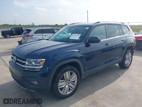 2019 Volkswagen Atlas SE with VIN 1V2WR2CA8KC618988, listed as a IAAI auction lot 42212845 with 60,481 mi miles and . Bid and sale history available at DreamBid. Image 20.