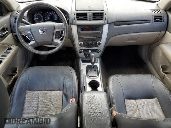 2010 Mercury Milan Premier with VIN 3MEHM0JG1AR658834, listed as a Copart auction lot 69589464 with 156,965 mi miles and Salvage Title. Bid and sale history available at carsss.com. Image 8.