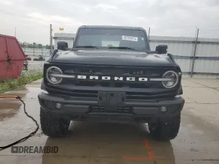 2023 Ford Bronco z VIN 1FMEE5DP3PLB59482, wystawiony jako Copart lot #59725815 z przebiegiem 54 741 mil mil oraz Szkoda całkowita • Salvage title. Historia ofert i sprzedaży dostępna na DreamBid. Obrazek 5.