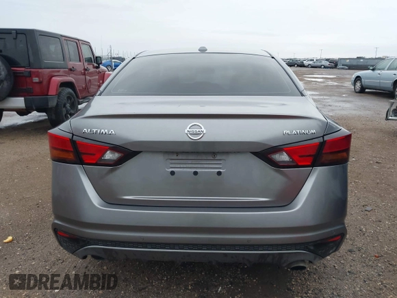 2019 Nissan Altima 2.5 Platinum with VIN 1N4BL4FVXKC174868, listed as a IAAI auction lot 41939991 with 63,022 mi miles. Bid and sale history available at carsss.com. Image 16.