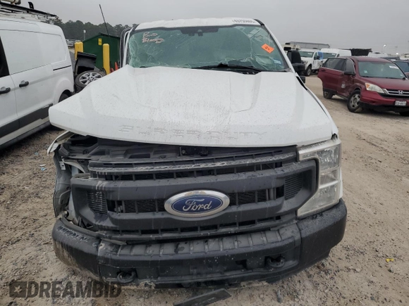 2022 Ford F-250 with VIN 1FT8X2AT1NEE17009, listed as a Copart auction lot 43755805 with Not provided miles and Salvage title. Bid and sale history available at DreamBid. Image 9.