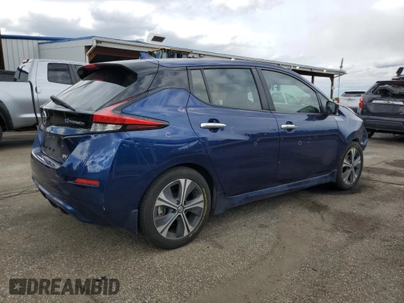 2020 Nissan LEAF SV с VIN 1N4AZ1CP8LC310060, выставлен на аукционе Copart как лот 57462155 с пробегом 29 858 миль миль и Списание • Salvage title. История ставок и продаж доступна на DreamBid. Изображение 3.