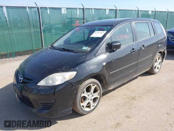 2008 Mazda 5 Grand Touring with VIN JM1CR29L980322577, listed as a IAAI auction lot 41797022 with 144,494 mi miles and . Bid and sale history available at DreamBid. Image 2.