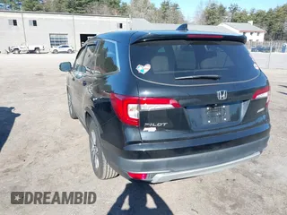 2019 Honda Pilot EX-L with VIN 5FNYF6H53KB007940, listed as a IAAI auction lot 38969204 with 52,677 mi miles. Bid and sale history available at carsss.com. Image 3.