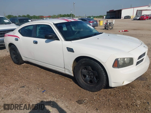 2008 Dodge Charger with VIN 2B3KA43R58H277050, listed as a IAAI auction lot 42035539 with 209,738 mi miles and . Bid and sale history available at carsss.com. Image 1.