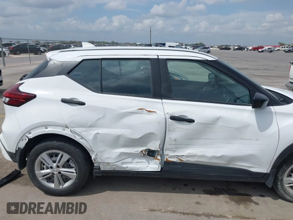 2024 Nissan Kicks S with VIN 3N1CP5BV0RL489288, listed as a IAAI auction lot 41799951 with 13,193 mi miles and . Bid and sale history available at carsss.com. Image 6.