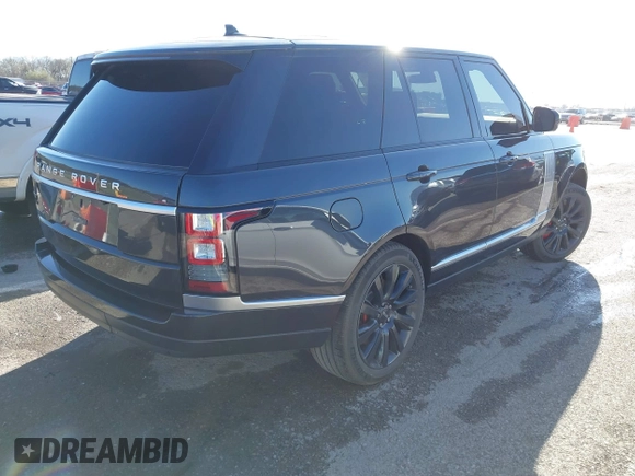2016 Land Rover Range Rover Supercharged с VIN SALGS2EF9GA317029, выставлен на аукционе IAAI как лот 41834006 с пробегом 64 241 миль миль и . История ставок и продаж доступна на DreamBid. Изображение 4.