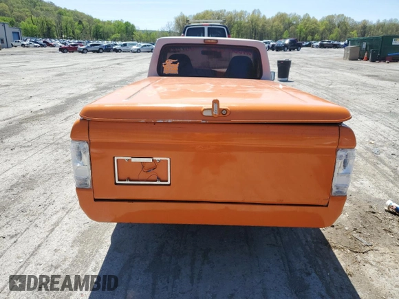 1992 Ford Ranger with VIN 1FTCR10AXNUC80706, listed as a Copart auction lot 55174895 with 87,000 mi miles and Salvage title. Bid and sale history available at DreamBid. Image 6.
