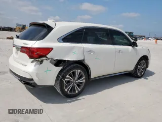 2019 Acura MDX Technology with VIN 5J8YD3H5XKL007209, listed as a Copart auction lot 61122255 with 101,749 mi miles and Salvage title. Bid and sale history available at DreamBid. Image 3.