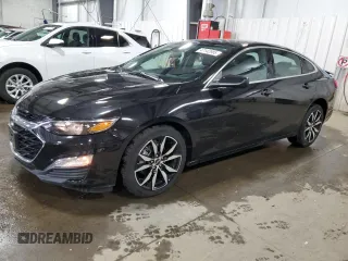 2024 Chevrolet Malibu RS with VIN 1G1ZG5ST4RF213186, listed as a Copart auction lot 47142985 with 8,984 mi miles and Salvage Title. Bid and sale history available at DreamBid. Image 1.