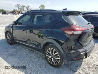2021 Nissan Kicks SR with VIN 3N1CP5DV3ML476346, listed as a Copart auction lot 51370585 with 122,428 mi miles and Salvage Title. Bid and sale history available at carsss.com. Image 2.