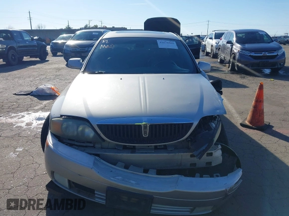2002 Lincoln LS w/Base Pkg with VIN 1LNHM87A62Y691524, listed as a IAAI auction lot 41670369 with 166,567 mi miles. Bid and sale history available at carsss.com. Image 13.