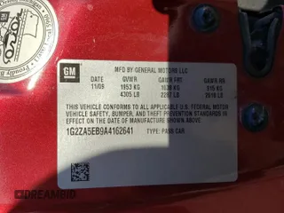 2010 Pontiac G6 w/1SC with VIN 1G2ZA5EB9A4162641, listed as a Copart auction lot 81088274 with 0 mi miles and Salvage Title. Bid and sale history available at carsss.com. Image 14.