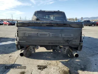 2024 Ford F-150 Raptor with VIN 1FTFW1RG3RFB11151, listed as a Copart auction lot 42825835 with 8,270 mi miles and Salvage Title. Bid and sale history available at DreamBid. Image 6.