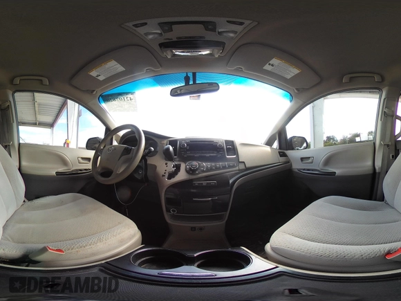 2014 Toyota Sienna LE AAS with VIN 5TDKK3DC2ES513425, listed as a IAAI auction lot 42107820 with 367,844 mi miles and . Bid and sale history available at carsss.com. Image 19.