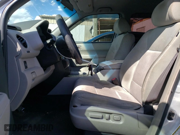 2012 Honda Pilot EX with VIN 5FNYF4H46CB050164, listed as a Copart auction lot 50470865 with 251,132 mi miles and Salvage Title. Bid and sale history available at DreamBid. Image 7.