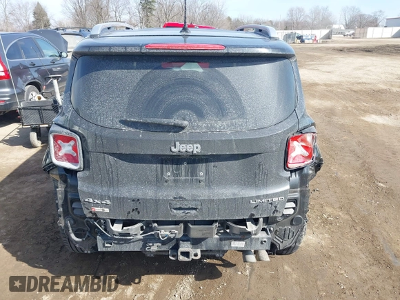 2018 Jeep Renegade Limited with VIN ZACCJBDB8JPH11684, listed as a IAAI auction lot 41798155 with 74,875 mi miles and . Bid and sale history available at DreamBid. Image 16.