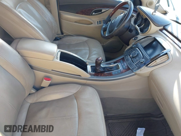 2013 Buick LaCrosse Premium 1 with VIN 1G4GF5E37DF311548, listed as a IAAI auction lot 41358957 with 160,612 mi miles and . Bid and sale history available at DreamBid. Image 5.