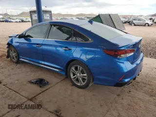 2018 Hyundai Sonata Sport with VIN 5NPE34AFXJH639031, listed as a Copart auction lot 53173295 with 39,727 mi miles and Salvage Title. Bid and sale history available at DreamBid. Image 2.