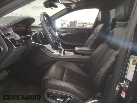 2019 Audi A8 L with VIN WAU8DAF88KN003337, listed as a Copart auction lot 40893973 with 55,908 mi miles. Bid and sale history available at carsss.com. Image 7.