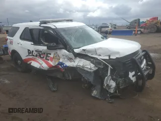 2018 Ford Police Interceptor Utility с VIN 1FM5K8AR6JGA92022, выставлен на аукционе Copart как лот 52027925 с пробегом 63 493 миль миль и Списание • Salvage title. История ставок и продаж доступна на DreamBid. Изображение 4.