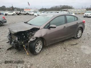 2014 Kia Forte LX with VIN KNAFX4A66E5179684, listed as a Copart auction lot 48410435 with 129,737 mi miles and Salvage Title. Bid and sale history available at carsss.com. Image 1.