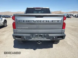 2021 Chevrolet Silverado 1500 LT with VIN 3GCUYDET0MG163866, listed as a Copart auction lot 67093704 with 59,929 mi miles and Salvage Title. Bid and sale history available at carsss.com. Image 6.