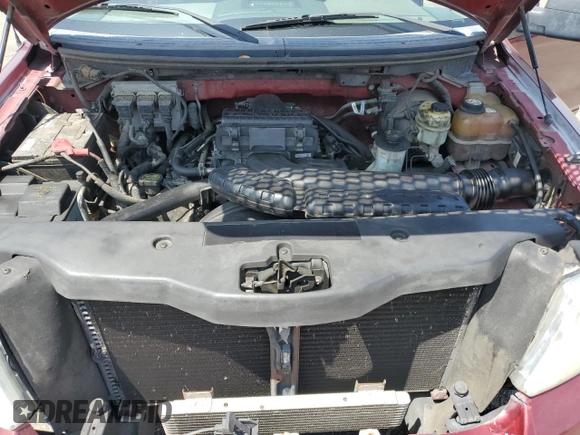 2005 Ford F-150 XLT with VIN 1FTPW125X5KF09293, listed as a Copart auction lot 60921515 with 154,521 mi miles and Salvage title. Bid and sale history available at DreamBid. Image 11.