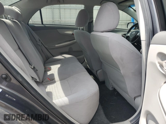 2010 Toyota Corolla with VIN JTDBU4EE6AJ081607, listed as a Copart auction lot 61097275 with 129,131 mi miles and Salvage title. Bid and sale history available at DreamBid. Image 10.