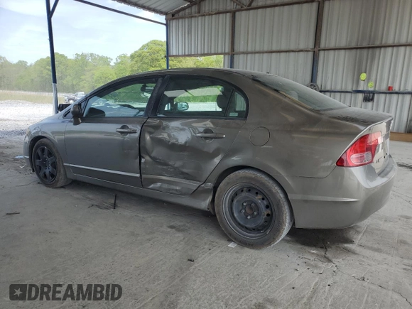 2008 Honda Civic LX with VIN 2HGFA16558H336073, listed as a Copart auction lot 52354495 with 124,035 mi miles and Salvage Title. Bid and sale history available at DreamBid. Image 2.