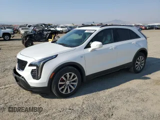 2021 Cadillac XT4 AWD Sport with VIN 1GYFZFR43MF032608, listed as a Copart auction lot 74906524 with 55,751 mi miles and Salvage title. Bid and sale history available at DreamBid. Image 1.
