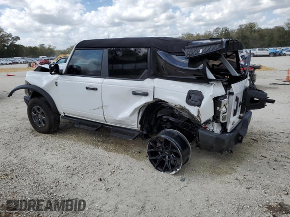 2023 Ford Bronco с VIN 1FMEE5BP1PLB15340, выставлен на аукционе Copart как лот 47647285 с пробегом 36 881 миль миль и На запчасти • Non repairable. История ставок и продаж доступна на DreamBid. Изображение 2.