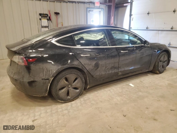 2018 Tesla Model 3 Long Range Battery with VIN 5YJ3E1EA2JF152869, listed as a Copart auction lot 46461005 with 99,476 mi miles and Clean Title. Bid and sale history available at carsss.com. Image 3.