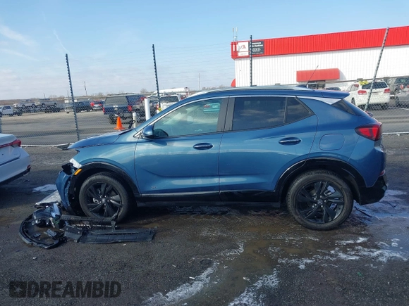 2025 Buick Encore GX Sport Touring with VIN KL4AMDSL0SB002033, listed as a IAAI auction lot 41548656 with 6,559 mi miles and . Bid and sale history available at DreamBid. Image 14.