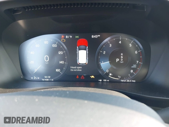 2022 Volvo XC40 Momentum with VIN YV4162UK3N2758515, listed as a IAAI auction lot 42468259 with 50,132 mi miles and . Bid and sale history available at DreamBid. Image 7.