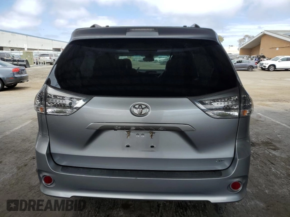 2013 Toyota Sienna SE with VIN 5TDXK3DC6DS386716, listed as a Copart auction lot 63122435 with 77,371 mi miles and Salvage title. Bid and sale history available at DreamBid. Image 6.